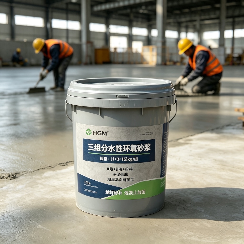 封丘三组份水性环氧砂浆